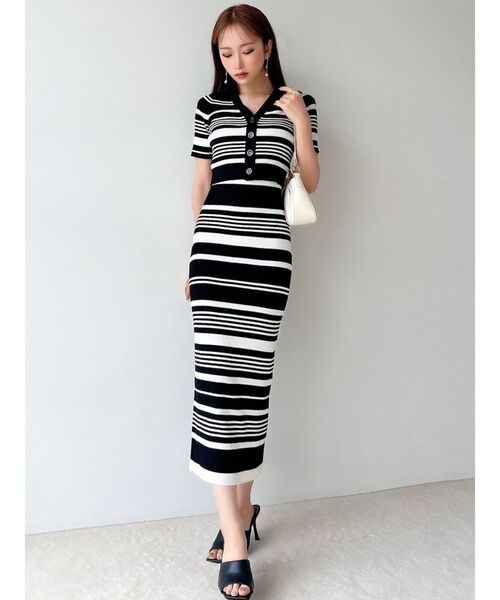 RESEXXY（リゼクシー）の「5分袖ショートカーディガン【セットアップ着用可能】（カーディガン/ボレロ・レディース・レッド/その他1/ブルー/ブラック・FREE）」の13枚目の写真