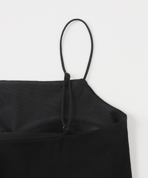 AP STUDIO（エーピーストゥディオ）の「キャミソール（その他アンダーウェア/インナー・レディース・ブラック/アイボリー・FREE）」の3枚目の写真