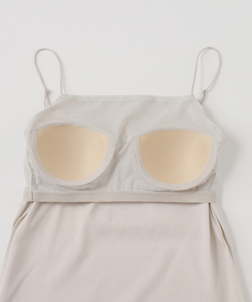 AP STUDIO（エーピーストゥディオ）の「キャミソール（その他アンダーウェア/インナー・レディース・ブラック/アイボリー・FREE）」の7枚目の写真