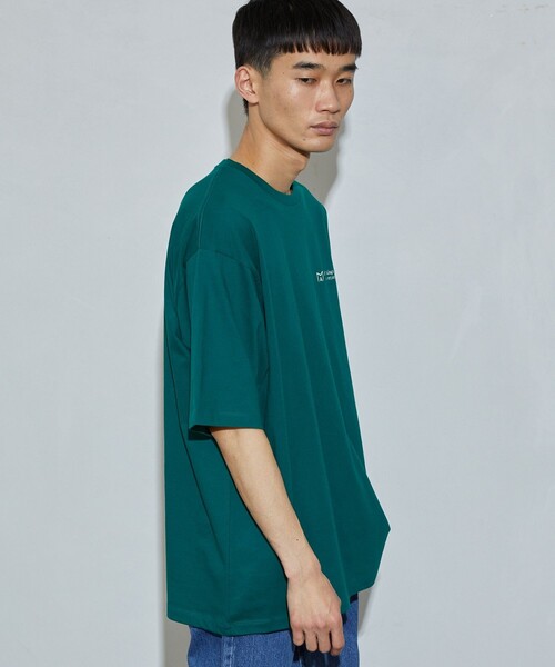Firsthand（ファーストハンド）の「MA Firsthand/マ ファーストハンド BASIC LOGO TEE / ベーシックロゴ半袖Tシャツ（Tシャツ/カットソー・メンズ・ブラック/グリーン/ホワイト/アッシュグレー・L/M）」の5枚目の写真