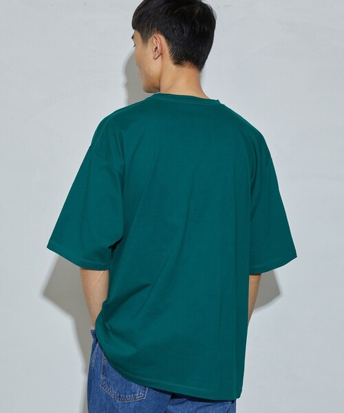 Firsthand（ファーストハンド）の「MA Firsthand/マ ファーストハンド BASIC LOGO TEE / ベーシックロゴ半袖Tシャツ（Tシャツ/カットソー・メンズ・ブラック/グリーン/ホワイト/アッシュグレー・L/M）」の7枚目の写真