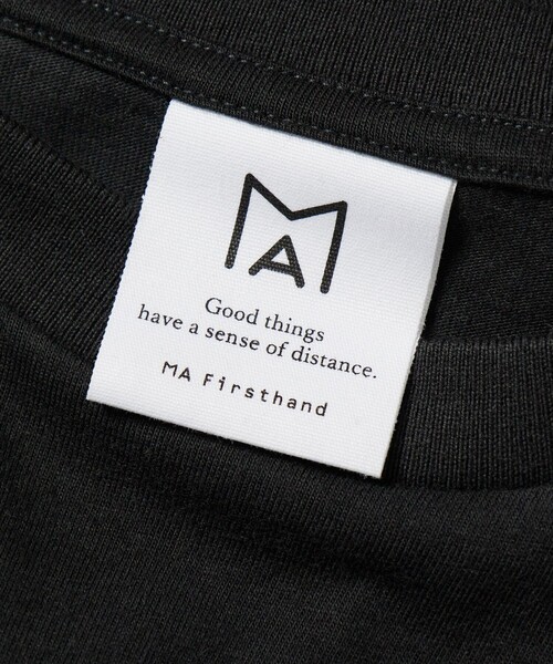 Firsthand（ファーストハンド）の「MA Firsthand/マ ファーストハンド BASIC LOGO TEE / ベーシックロゴ半袖Tシャツ（Tシャツ/カットソー・メンズ・ブラック/グリーン/ホワイト/アッシュグレー・L/M）」の21枚目の写真