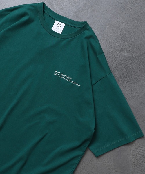Firsthand（ファーストハンド）の「MA Firsthand/マ ファーストハンド BASIC LOGO TEE / ベーシックロゴ半袖Tシャツ（Tシャツ/カットソー・メンズ・ブラック/グリーン/ホワイト/アッシュグレー・L/M）」の4枚目の写真
