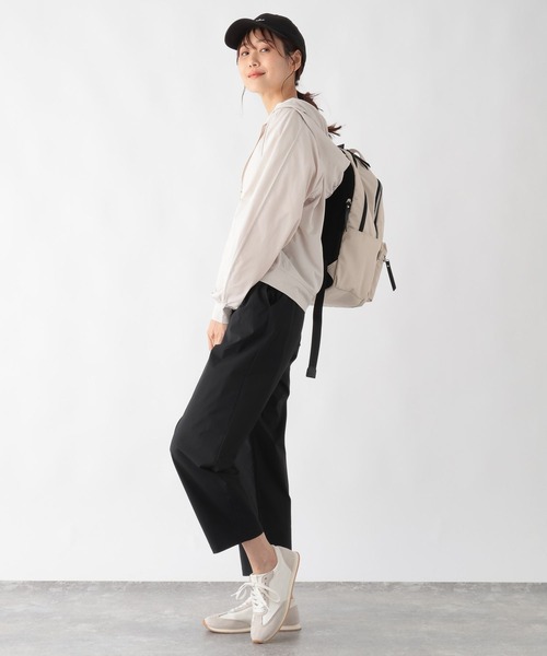 デモハン GLOBAL WORK（グローバルワーク）の「エアかる多機能テーパードパンツ