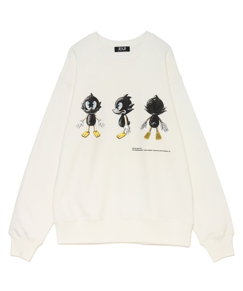 【超美品】FAF (FAKE AS FLOWERS) ／LOGO SWEAT 超美品】FAF (FAKE AS FLOWERS) ／LOGO SWEAT