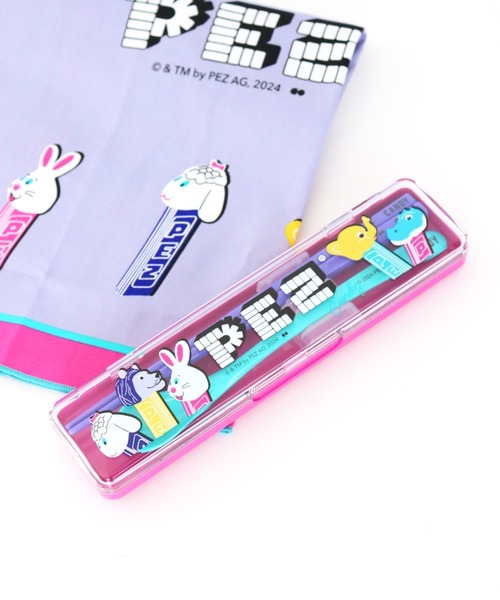 SiNCERE(シンシア)の「〈PEZ/ペッツ〉CHOPSTICKS&SPOON SET/箸&スプーンセット(カトラリー・レディース・パープル・ONE SIZE)」の1枚目の写真