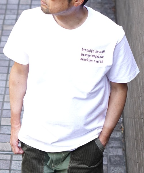 PROTAG ロゴプリントＴシャツ（Tシャツ/カットソー）｜BROOKLYN OVERALL（ブルックリンオーバーオール）