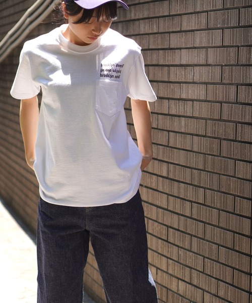 PROTAG ロゴプリントＴシャツ（Tシャツ/カットソー）｜BROOKLYN OVERALL（ブルックリンオーバーオール）