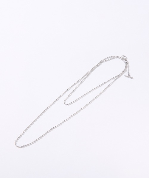 RIVE DROITE（リヴドロワ）の「R.good(アールドットグッド)/ボールチェーンロングネックレス（ネックレス・レディース・シルバー・FREE）」の4枚目の写真