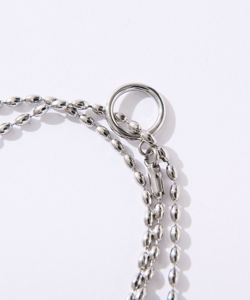 RIVE DROITE（リヴドロワ）の「R.good(アールドットグッド)/ボールチェーンロングネックレス（ネックレス・レディース・シルバー・FREE）」の6枚目の写真
