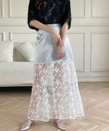 BANNER BARRETT / バナーバレット グリーンスカート Banner Barrett（バナーバレット）｜スカート一覧 - WEAR