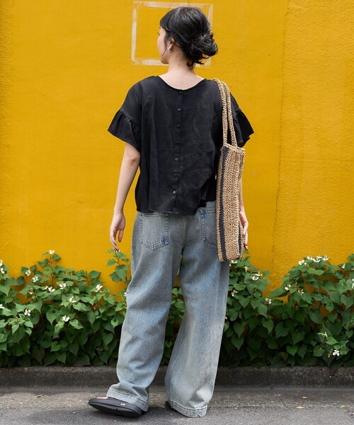 FREAK'S STORE（フリークスストア）の「2WAY フリルトップス スカートセット/セットアップ（スカート・レディース・ブラック/ブルー/ブラウン・ﾌﾘ-）」の11枚目の写真