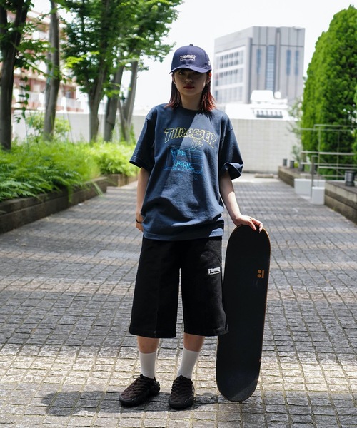 セール】EASY HALF PANTS/スラッシャーワイドバギーシルエット