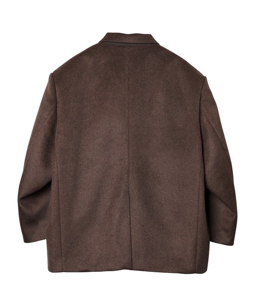 PAMEO POSE（パメオポーズ）の「Oversized Tailored Jacket（テーラードジャケット・レディース・ブラック/グレー/ブラウン・FREE）」の6枚目の写真