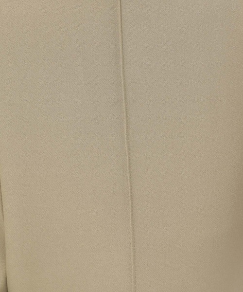 mysty woman（ミスティウーマン）の「美脚リラックスピンタックパンツ  136187（スラックス・レディース・ブラウン/グリーン系その他/ホワイト系その他・FREE）」の6枚目の写真