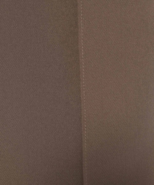 mysty woman（ミスティウーマン）の「美脚リラックスピンタックパンツ  136187（スラックス・レディース・ブラウン/グリーン系その他/ホワイト系その他・FREE）」の5枚目の写真