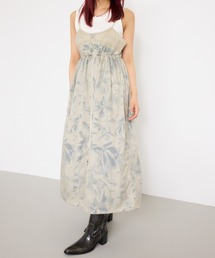 SLY(�X���C)��SHEER CAMI ZIP L/DRESS �V�A�[ �L���~ �W�b�v �����O�h���X �����s(�����s�[�X)