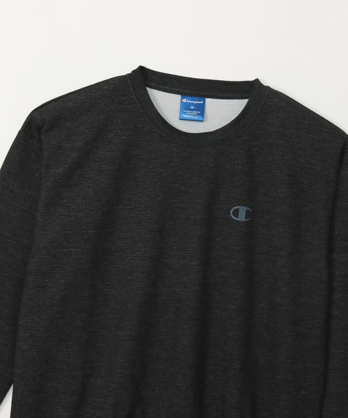 Champion(チャンピオン)の「【Champion/チャンピオン】レディース スポーツ ロングスリーブTシャツ(Tシャツ/カットソー・レディース・グレー/オリーブ系1/ピンク系その他5/ブラック系その他6・MEDIUM/LARGE)」の6枚目の写真