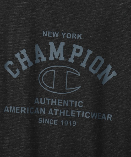 Champion(チャンピオン)の「【Champion/チャンピオン】レディース スポーツ ロングスリーブTシャツ(Tシャツ/カットソー・レディース・グレー/オリーブ系1/ピンク系その他5/ブラック系その他6・MEDIUM/LARGE)」の9枚目の写真