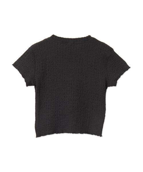 dispark(ディスパーク)の「DISPARK/クリンクルロゴT(Tシャツ/カットソー・レディース・ブラック/ベージュ・FREE)」の13枚目の写真
