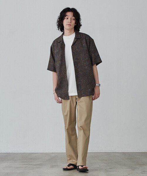 coen(コーエン)の「総柄プリントイージーシャツ(シャツ/ブラウス・メンズ・その他1/その他2・M/L/XL)」の4枚目の写真