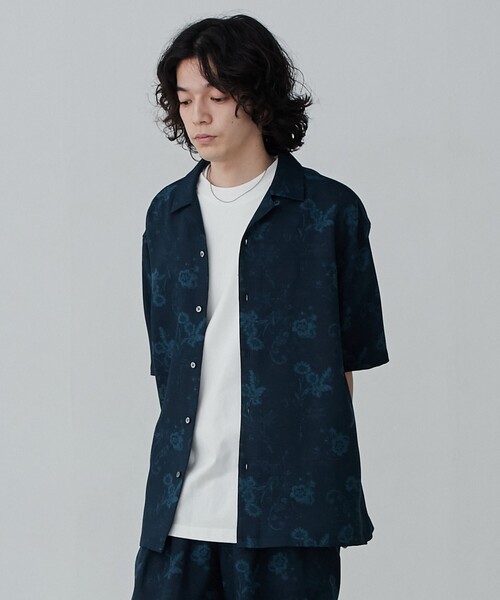coen(コーエン)の「総柄プリントイージーシャツ(シャツ/ブラウス・メンズ・その他1/その他2・M/L/XL)」の9枚目の写真