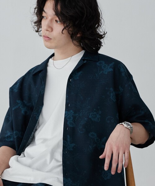 coen(コーエン)の「総柄プリントイージーシャツ(シャツ/ブラウス・メンズ・その他1/その他2・M/L/XL)」の13枚目の写真