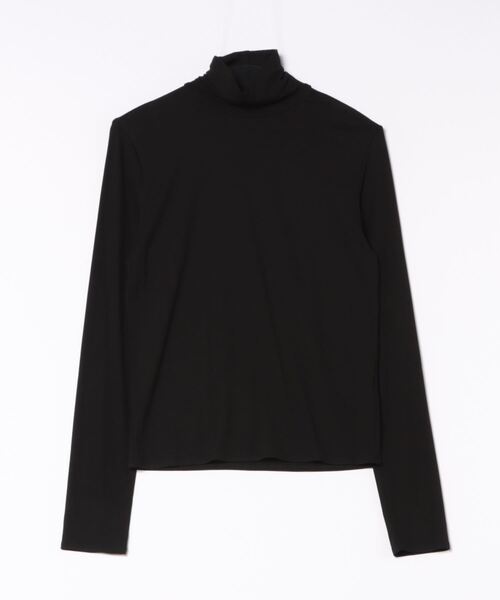 emmi（エミ）の「インナー付きVネックワンピース（ワンピース・レディース・ライトグレー/ブラック・0/1）」の4枚目の写真