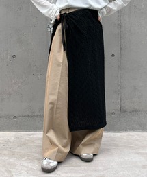 CIAOPANIC TYPY | ジャガード風フラワーレース巻きスカート(スカート)