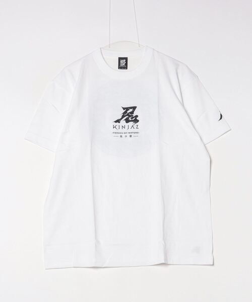 Mag.（マグ）の「【KINJAZ】Graphic T（Tシャツ/カットソー・メンズ・ホワイト/ブラック・LARGE/MEDIUM）」の2枚目の写真