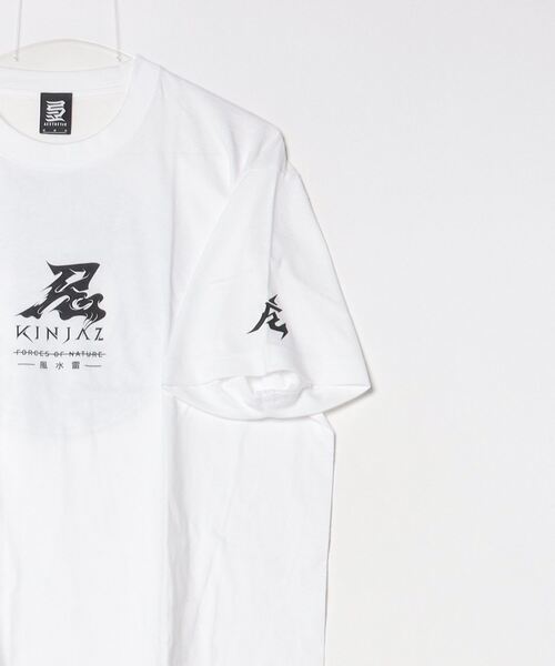 Mag.（マグ）の「【KINJAZ】Graphic T（Tシャツ/カットソー・メンズ・ホワイト/ブラック・LARGE/MEDIUM）」の4枚目の写真