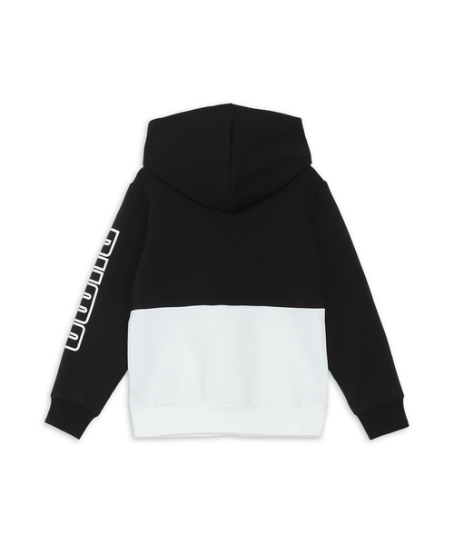 PUMA（プーマ）の「PUMA プーマ キッズ ボーイズ プーマ パワー MX フーディー 110-160cm（パーカー・キッズ・ヘザーグレー/ブラック/ブルー・110/160/150/120/130）」の6枚目の写真