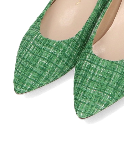 WA ORiental TRaffic（ダブルエーオリエンタルトラフィック）の「バイカラーポインテッドトゥパンプス 42302（パンプス・レディース・ブラック/グレー/グリーン・36/35/34/33/43/42/41/40/39/38/37）」の6枚目の写真