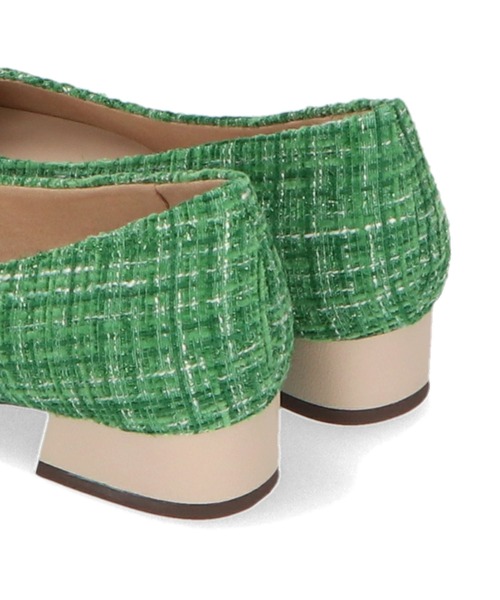 WA ORiental TRaffic（ダブルエーオリエンタルトラフィック）の「バイカラーポインテッドトゥパンプス 42302（パンプス・レディース・ブラック/グレー/グリーン・36/35/34/33/43/42/41/40/39/38/37）」の7枚目の写真