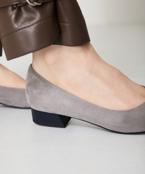 WA ORiental TRaffic（ダブルエーオリエンタルトラフィック）の「バイカラーポインテッドトゥパンプス 42302（パンプス・レディース・ブラック/グレー/グリーン・36/35/34/33/43/42/41/40/39/38/37）」の15枚目の写真