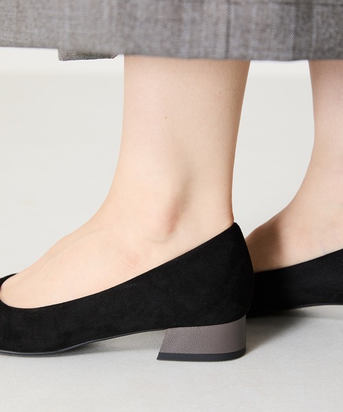 WA ORiental TRaffic（ダブルエーオリエンタルトラフィック）の「バイカラーポインテッドトゥパンプス 42302（パンプス・レディース・ブラック/グレー/グリーン・36/35/34/33/43/42/41/40/39/38/37）」の21枚目の写真