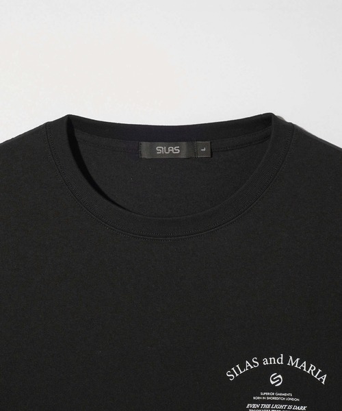 SILAS（サイラス）の「FLAPPING S/S TEE（Tシャツ/カットソー・メンズ・アッシュ/ホワイト/ブラック・XL/L/M）」の5枚目の写真