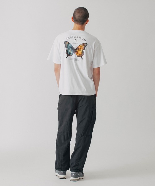 SILAS（サイラス）の「FLAPPING S/S TEE（Tシャツ/カットソー・メンズ・アッシュ/ホワイト/ブラック・XL/L/M）」の18枚目の写真