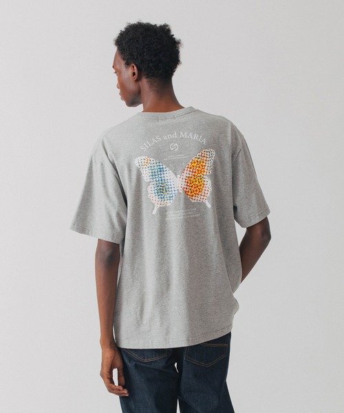 SILAS（サイラス）の「FLAPPING S/S TEE（Tシャツ/カットソー・メンズ・アッシュ/ホワイト/ブラック・XL/L/M）」の10枚目の写真
