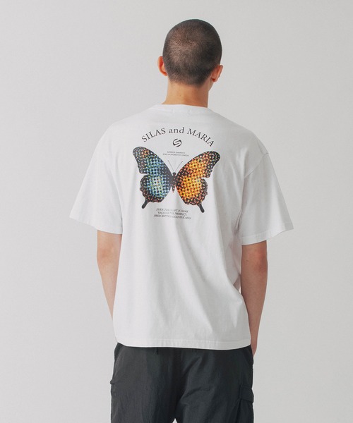 SILAS（サイラス）の「FLAPPING S/S TEE（Tシャツ/カットソー・メンズ・アッシュ/ホワイト/ブラック・XL/L/M）」の14枚目の写真