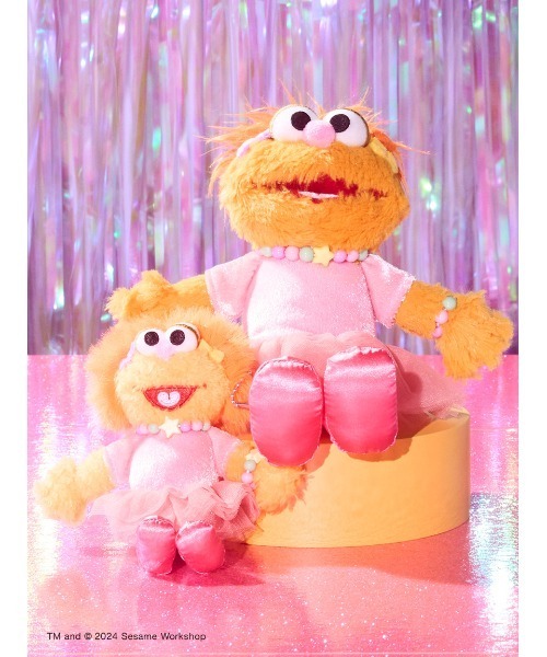 ぬいぐるみS ゾーイ（おもちゃ）｜SESAME STREET（セサミ