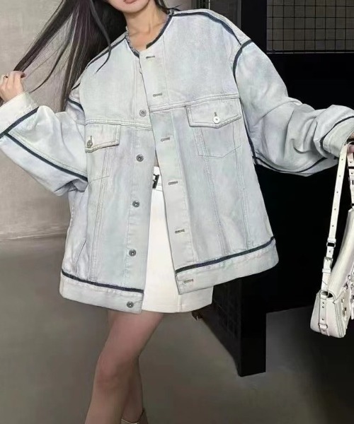 ビッグシルエットGジャン