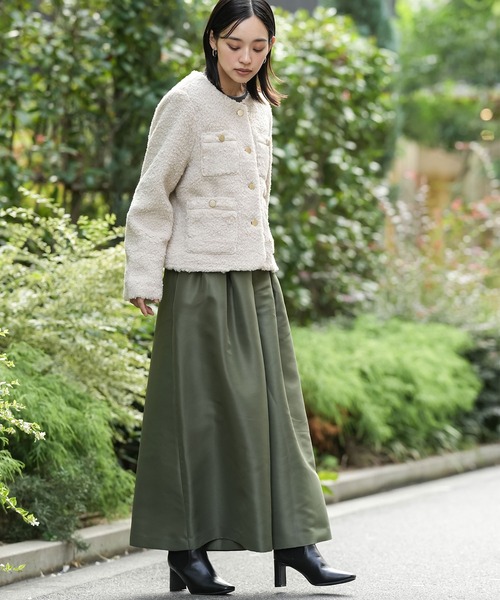 P*n様 1180極美品マドモアゼルノンノンフレアーブルゾンジャケット