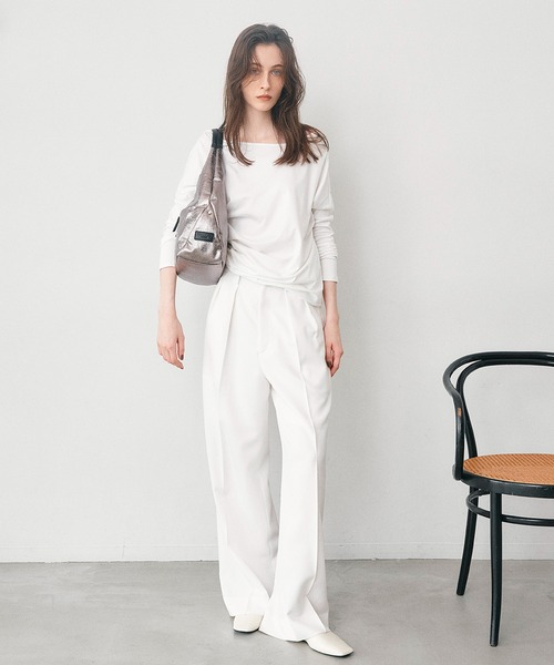 TREASURE TOPKAPI（トレジャートプカピ）の「【TREASURE TOPKAPI】メタリック ポケットデザイン ワンハンドル バッグ（ハンドバッグ・レディース・アンティークシルバー/ブラック・FREE）」の6枚目の写真