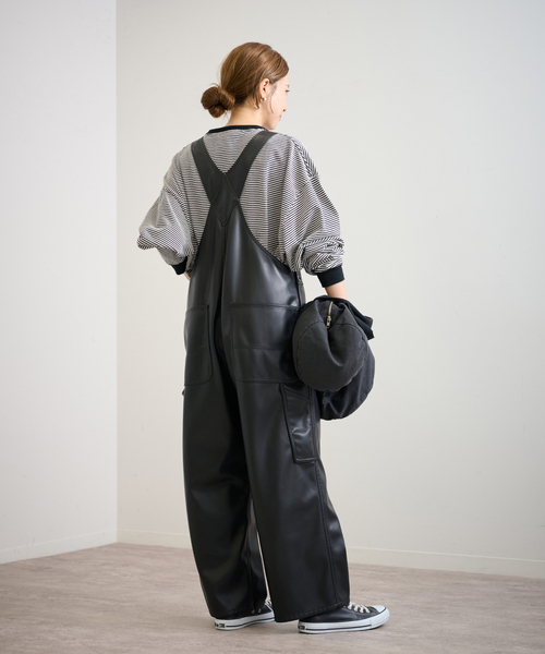 FRAMeWORK（フレームワーク）の「ミジンボーダーロンT（Tシャツ