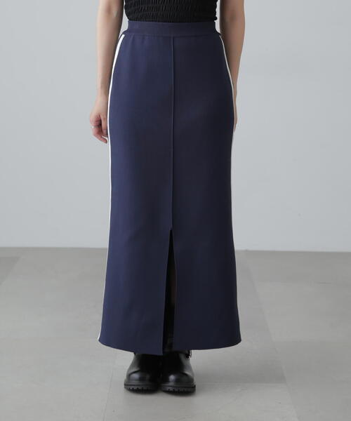 FREE'S MART（フリーズマート）の「◆サイドラインスリットナロースカート（スカート・レディース・グレー/ネイビー・SMALL/MEDIUM）」の21枚目の写真