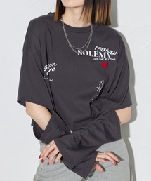 deux amour | ハートロゴロングTシャツ(Tシャツ/カットソー)