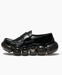 grounds（グラウンズ）の「grounds / グラウンズ/別注 JEWELRY LOAFER BLACK（ローファー）」