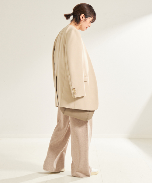 美品！plage Collarless Big ジャケット サイズ36 セール】Collarless Big ジャケット（ノーカラージャケット）｜Plage