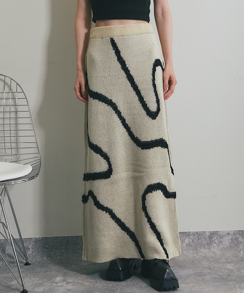 22ssꕥグッチジャージー ジャガード エンボス GG柄 スカート S